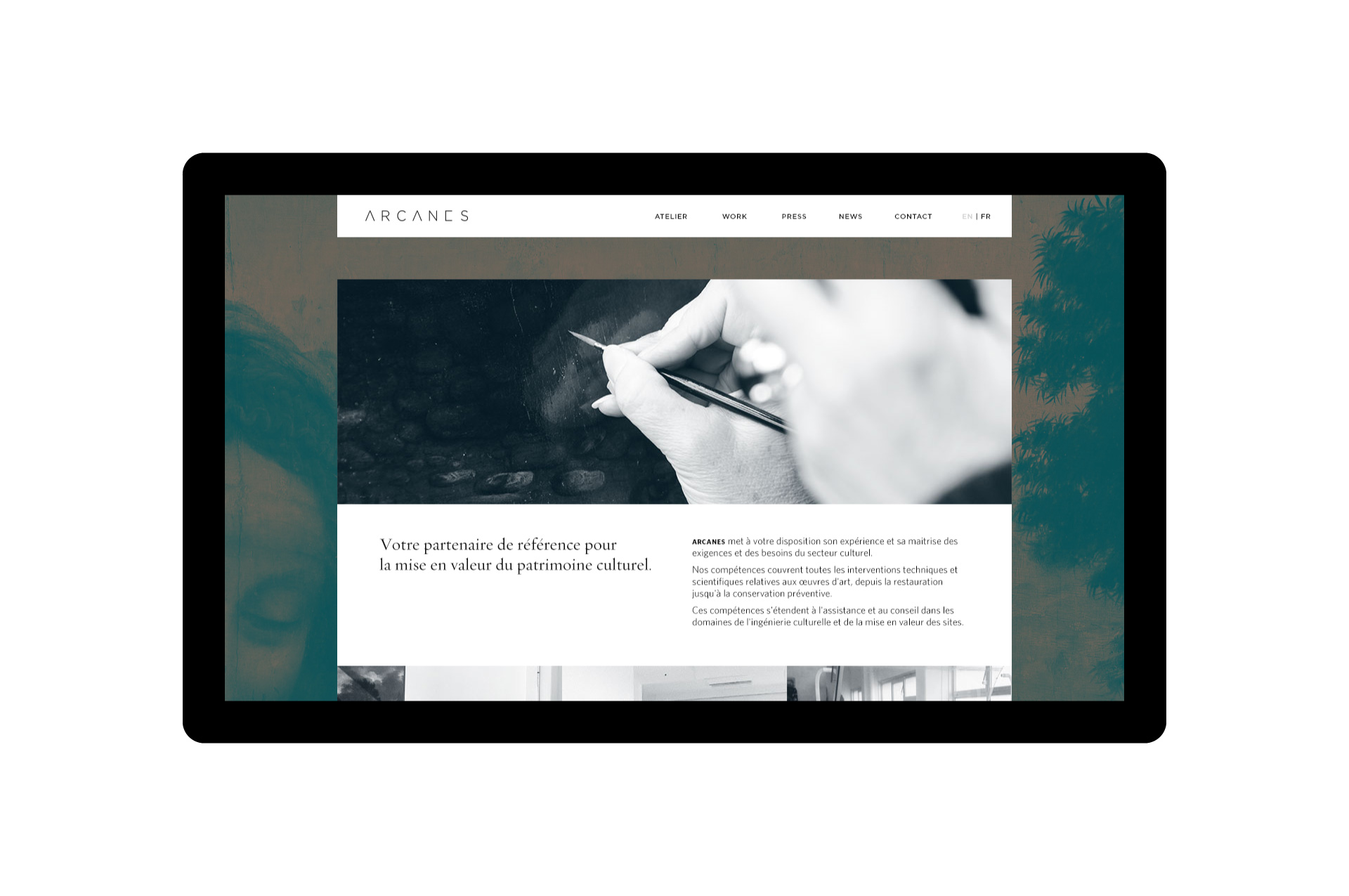 Arcanes Website
