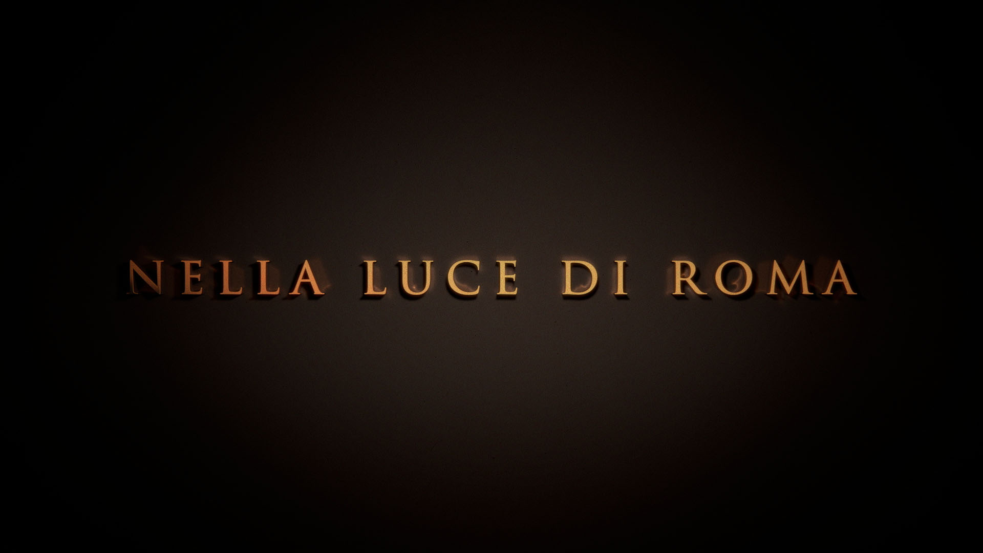 Nella luce di Roma