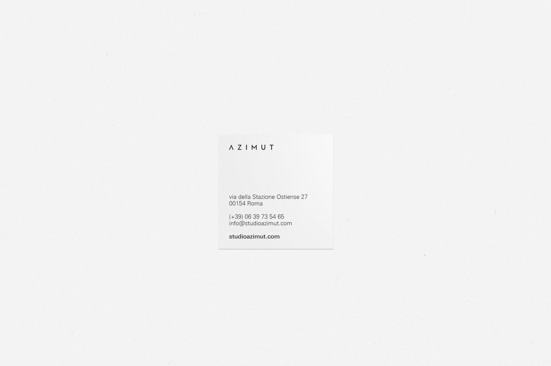 Studio Azimut Business Cards