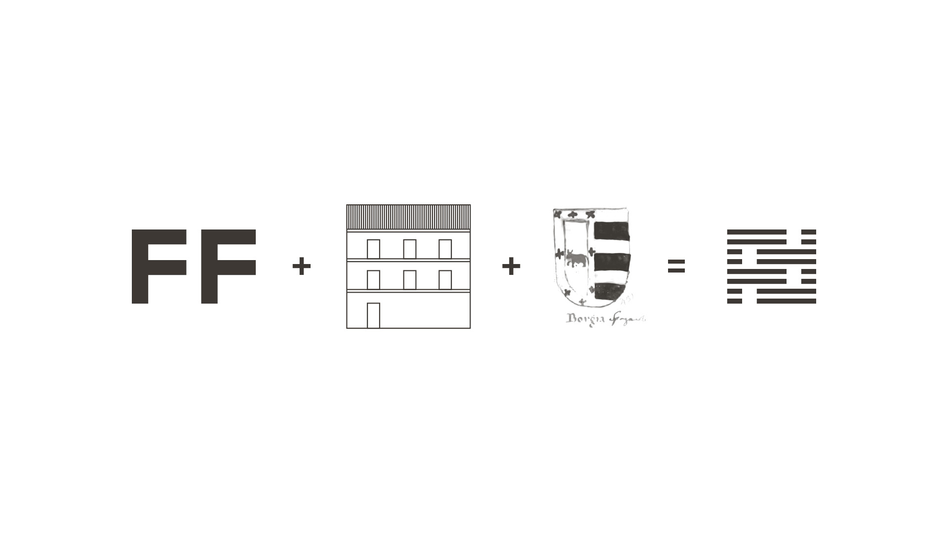 Sundog Studio - Foresteria de' Fiori - Logo Construction